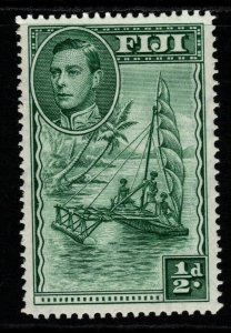 FIJI SG249a 1941 ½d GREEN p14 MTD MINT