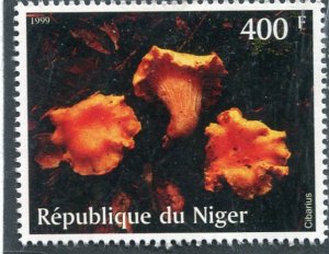 Niger 1999 MUSHROOMS FUNGI 1 value Perforated Mint (NH)