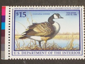 US Duck Stamp - Scott# RW64 Mint NH Single  Free Shipping