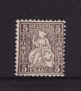 Switzerland 43 MHR Helvetia Seated (C)