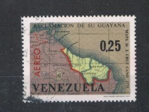 Venezuela #C905 Used Maps of Venezuela (V0490)