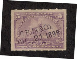 U.S. - R167 -  C.P. Jr. & Co cancel