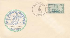 United States Nebraska Ringgold 1948 4f-bar  1906-1967  Philatelic.