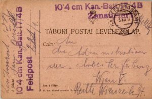 Austria Soldier's Free Mail 1916 K. und K. Feldpostamt 221 Feldpostcard to Wi...