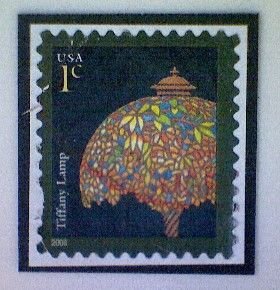 United States, Scott #3749A, used(o), 2008, Tiffany Lamp, 1¢