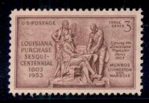 #1020, 3¢ LOUISIANA PURCHASE STAMPS LOT OF 400, MINT - SPICE UP YOUR MAILINGS!