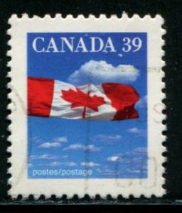 1166 Canada 39c Flag, used