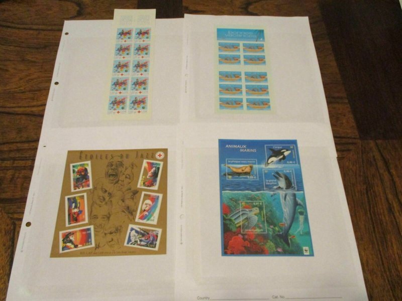 France Souvenir Sheet Lot - WDWPhilatelic #3