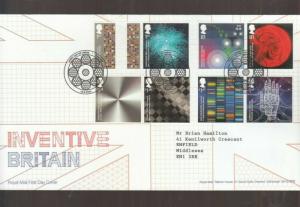 2015 INVENTIVE BRITAIN FDC. DECORATIVE HARLOW CANCEL 