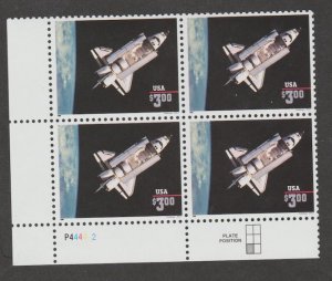 U.S. Scott #2544 Space Stamp - Mint NH Plate Block - LL Plate Position