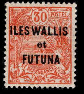 Wallis and Futuna Islands Scott 15 MH* stamp