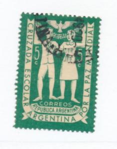 Argentina 1947  Scott 571 used - 5c, School Children