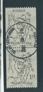 Sweden 1407 Used Pair (13