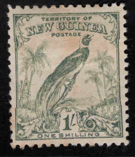 New Guinea Scott 41 MH* stamp few toned perf tips