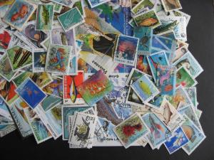 FISH & MARINE LIFE Topical collection 230 different (+3 SS) Mixed condition