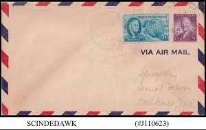 UNITED STATES USA - 1946 AIR MAIL ENVELOPE from JACKSONVILLE to BALTIMORE