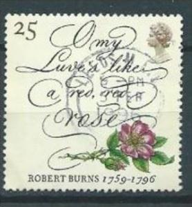 GB 1996 Burns - The Immortal Memory: O my Luve´s like a red, red rose´ and ...