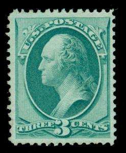 MOMEN: US STAMPS #136 MINT OG LH PF CERT VF