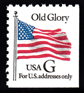 United States #2881 G Rate black booklet single MNH, Please see description.