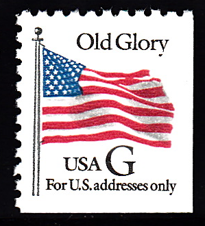 United States #2881 G Rate black booklet single MNH, Please see description.