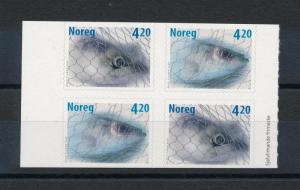 [59874] Norway 2000 Fish Mackerel Herring Self Adhesive from booklet MNH