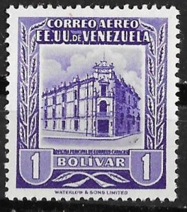 Venezuela # C575  Caracas Post Office Bldg.  1b.   (1)  Mint NH