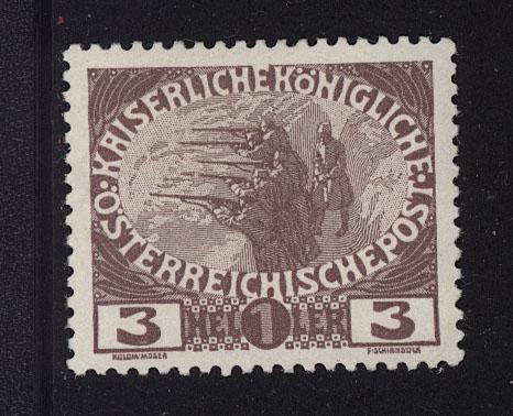 Austria 1915  Scott #B3 MLH