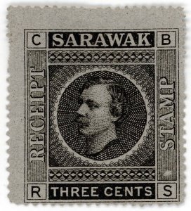 (I.B) Sarawak Revenue : Receipt 3c (1875)