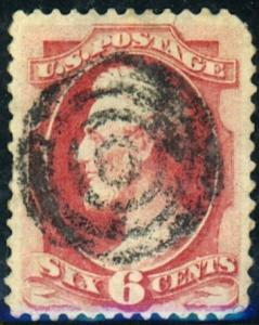 U.S. #137 Used F-VF Couple Creases 