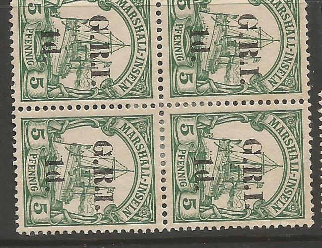 New Britain SG 51 Block of 4 MOG (8cpq)