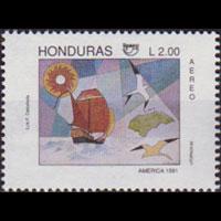 HONDURAS 1992 - Scott# C839 America Issue 2l NH