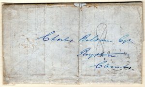 USA GB Transatlantic Cover *LIVERPOOL/ SHIP* NY West Chester 1846 Royston EP388