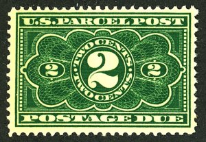 U.S. #JQ2 MINT OG LH