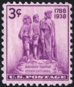 SC#837 3¢ Northwest Territory (1938) MNH