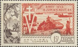 Comoro Islands Scott #'s C4 MNH