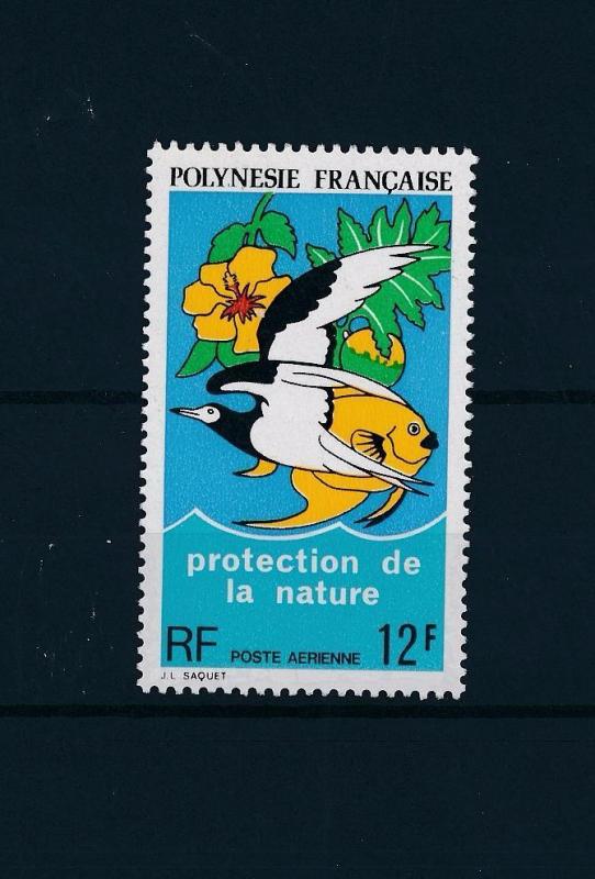 [48830] French Polynesia 1974 Marine life Fish Birds Vögel Oiseaux Ucelli  MNH