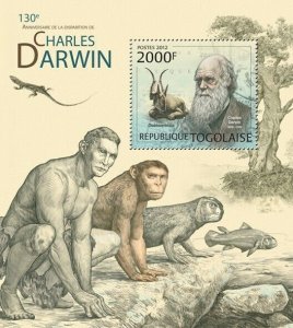 Togo 2012 MNH - Charles Darwin (130th Anniversary of the death.