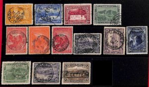 94748 -  AUSTRALIA : Tasmania - STAMP  -  Nice LOT of 13 used stamp
