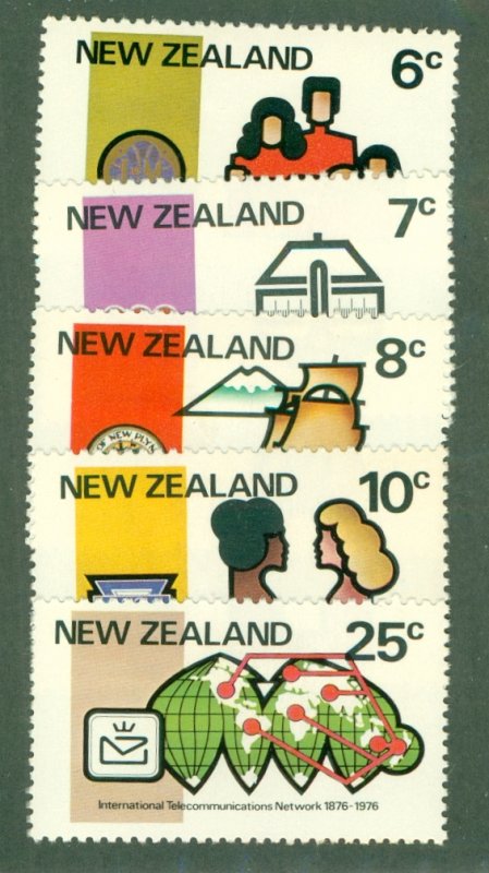 NEW ZEALAND 593-7 MH BIN $1.50