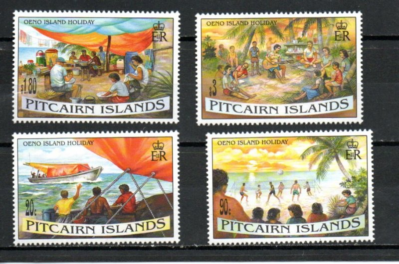 Pitcairn #427-430 MNH