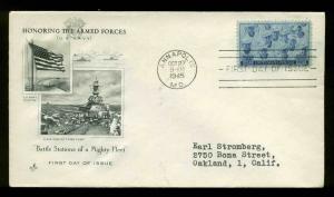 935 NAVY FDC ANNAPOLIS, MD ARTCRAFT CACHET