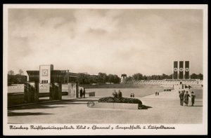 3rd Reich Germany Luitpold Arena Kongresshall RPPC Reichsparteitag Propaga 98209