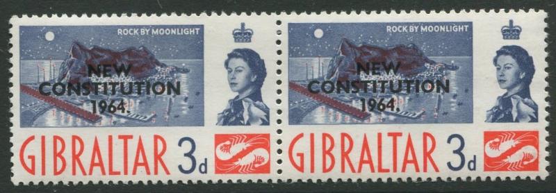 Gibraltar #165 QEII MNH  Scott CV. $0.50