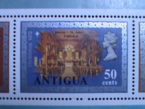 ANTIGUA-1972- CHRISTMAS  MNH MINI SHEET -VF WE SHIP TO WORLDWIDE & COMBINE