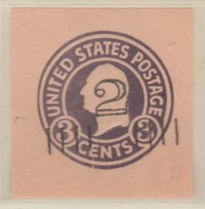 U.S. Scott #U460 Washington - Embossed Stamped Envelope - Mint Single