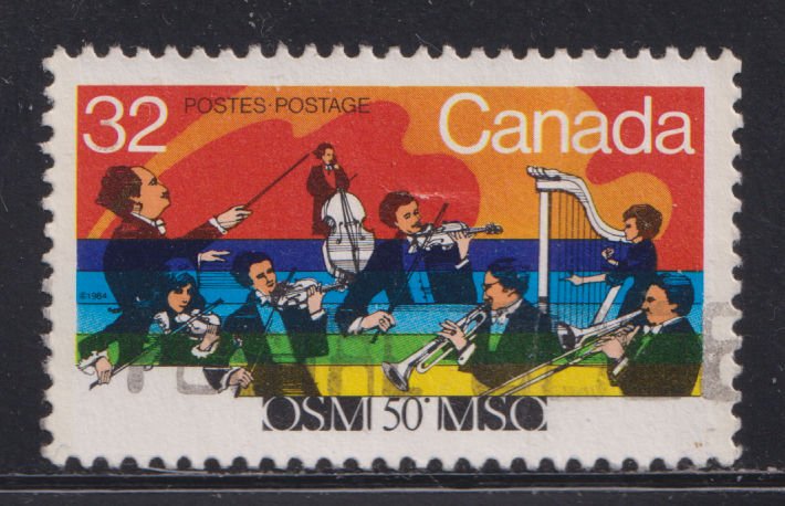 Canada 1010 Orchestra Concert 32¢ 1984