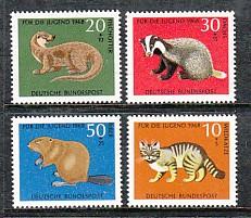 Germany Animals B430-433 MNH VF