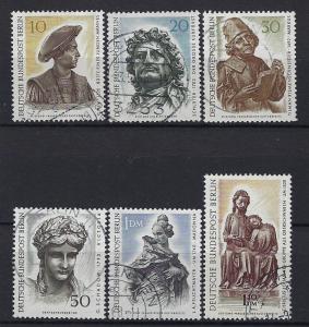 Germany Berlin Scott # 9N256 - 9N261, used