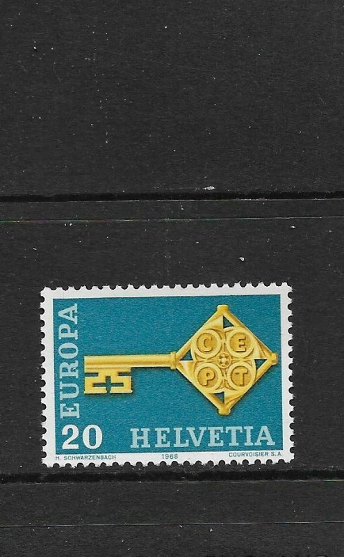 SWITZERLAND - EUROPA 1968 - SCOTT 488 - MNH