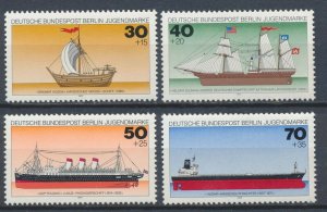 West Berlin - 1977 - Mi. 544 47 (Ships) - MNH - BV044